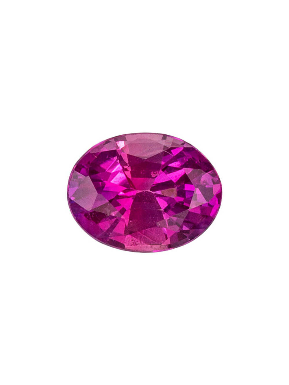 .90 Carat Oval Cut Hot Pink Genuine Sapphire Loose Gemstone